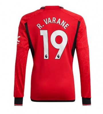 Maillot de foot Manchester United Raphael Varane #19 Domicile 2023-24 Manche Longue